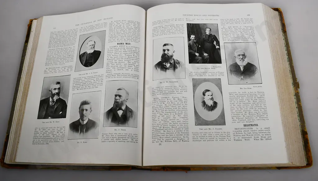 CYCLOPEDIA OF NEW ZEALAND VOLUME 5, NELSON, MARLBOROUGH, WESTLAND Image 1++