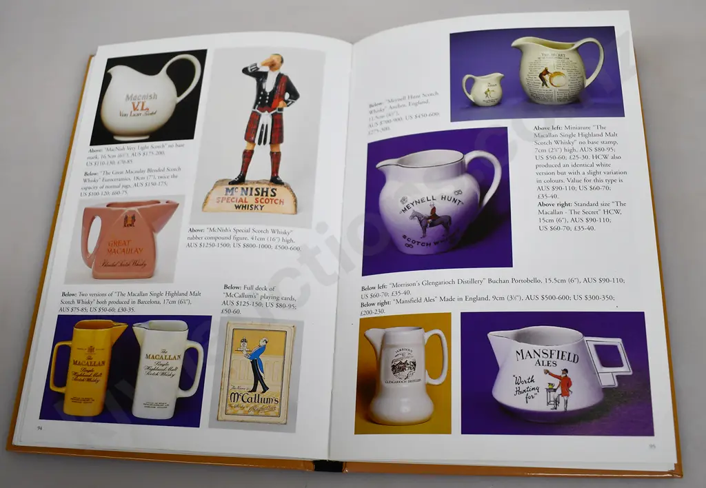 WESTCOTT GUIDE TO WATER JUGS REFRENCE BOOKS Image 1++