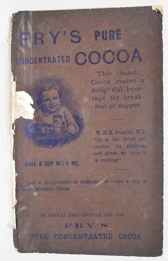 FRY'S PURE COCOA  ADVERTISING BLOCK Image 1++