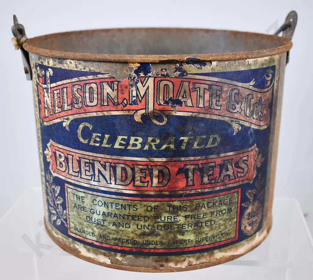 NELSON MOATE & CO'S TEA TIN Image 1++