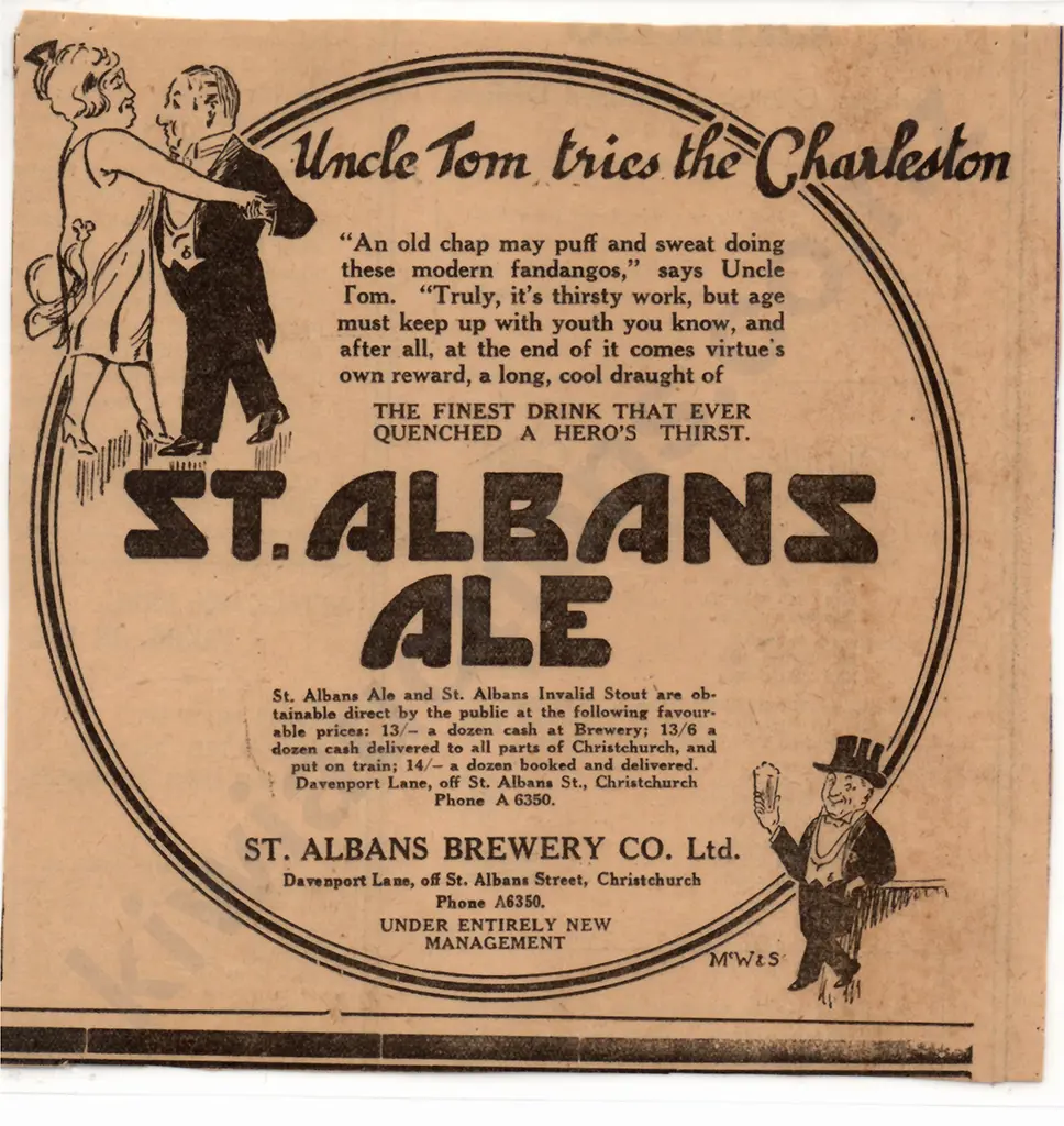 CHRISTCHURCH BREWERY ADVERTISING EPHEMERA Image 1++