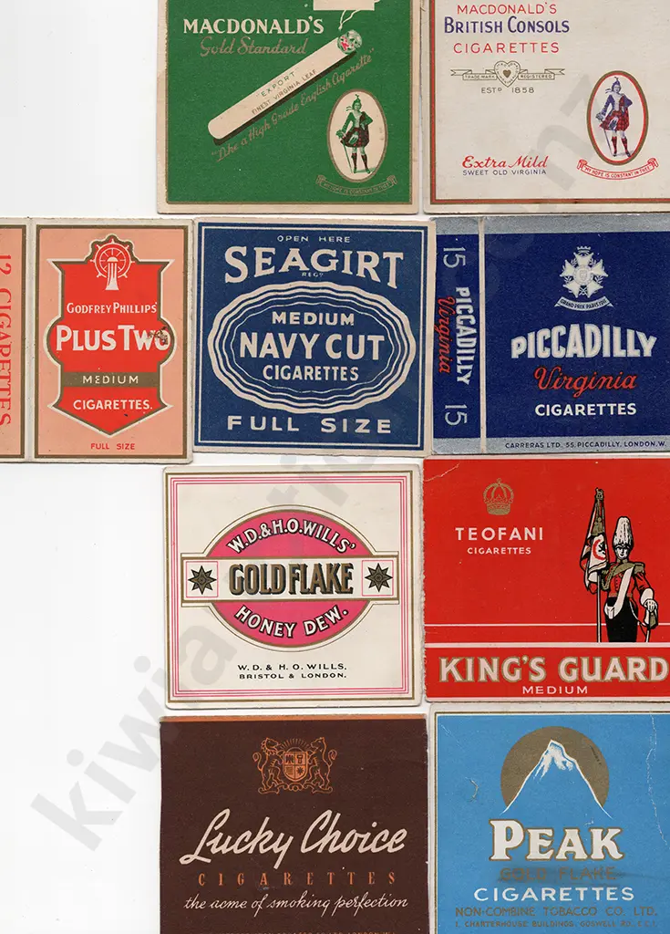 LARGE QUANTITY CIGARRETTE PACKET COVERS Image 1++