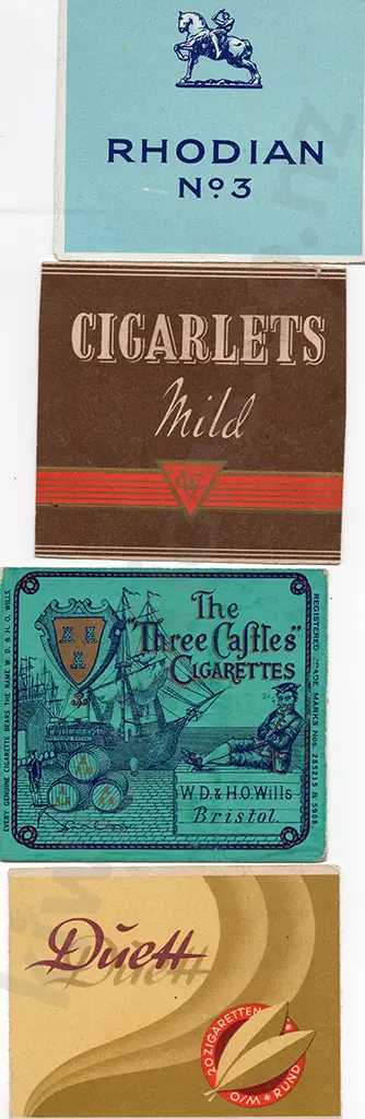 LARGE QUANTITY CIGARRETTE PACKET COVERS Image 1++