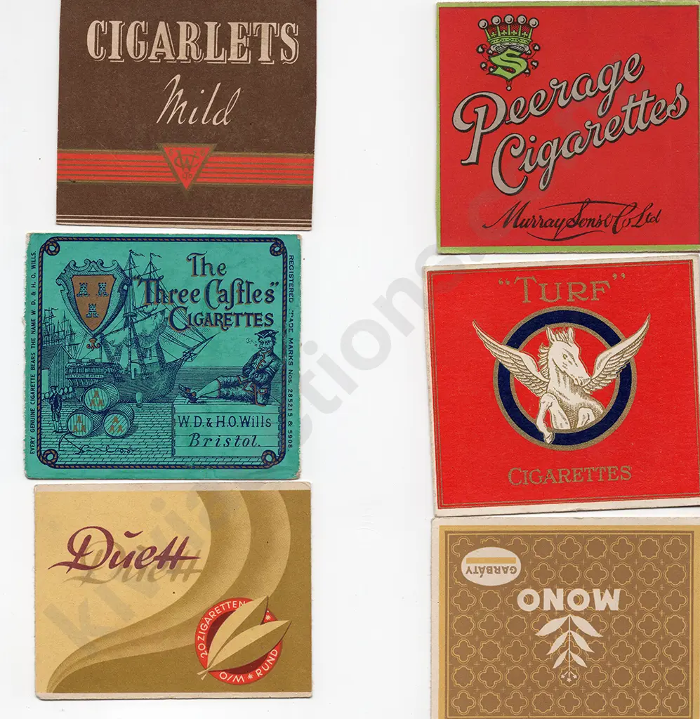 LARGE QUANTITY CIGARRETTE PACKET COVERS Image 1++