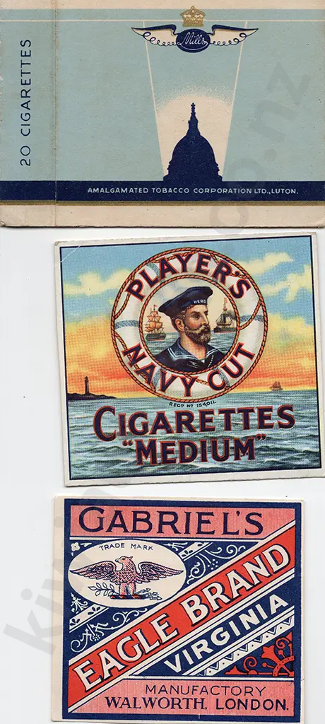 LARGE QUANTITY CIGARRETTE PACKET COVERS Image 1++