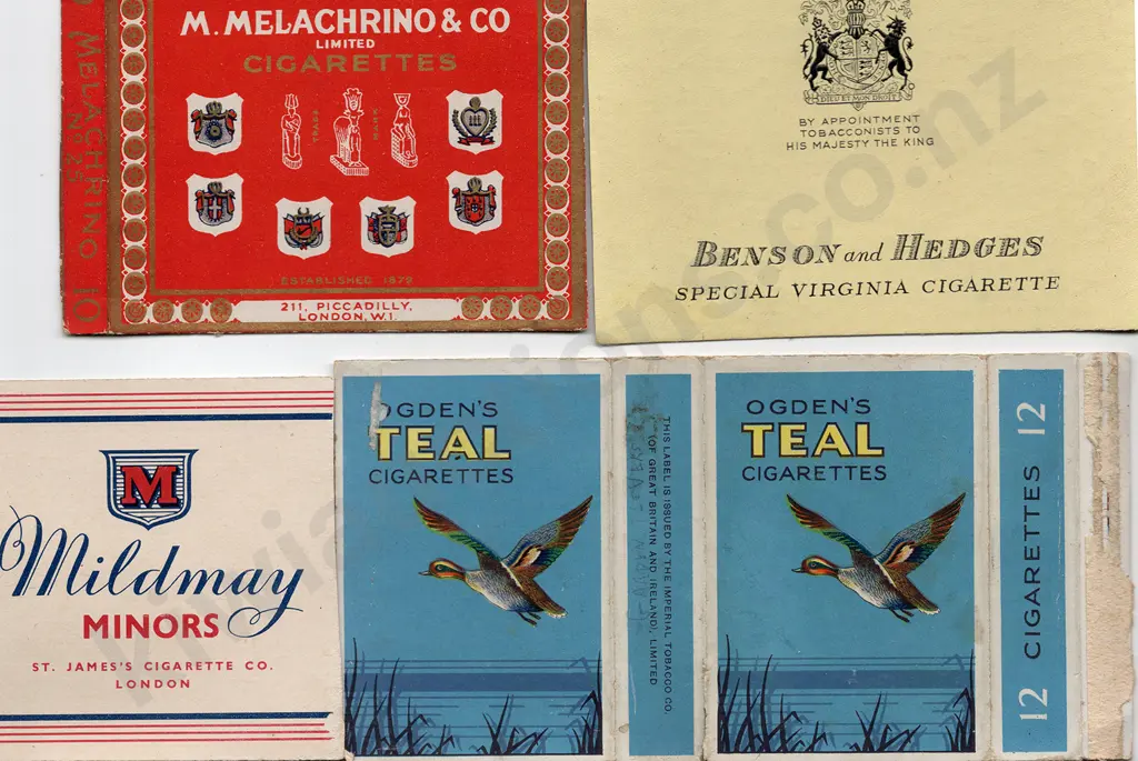 LARGE QUANTITY CIGARRETTE PACKET COVERS Image 1++