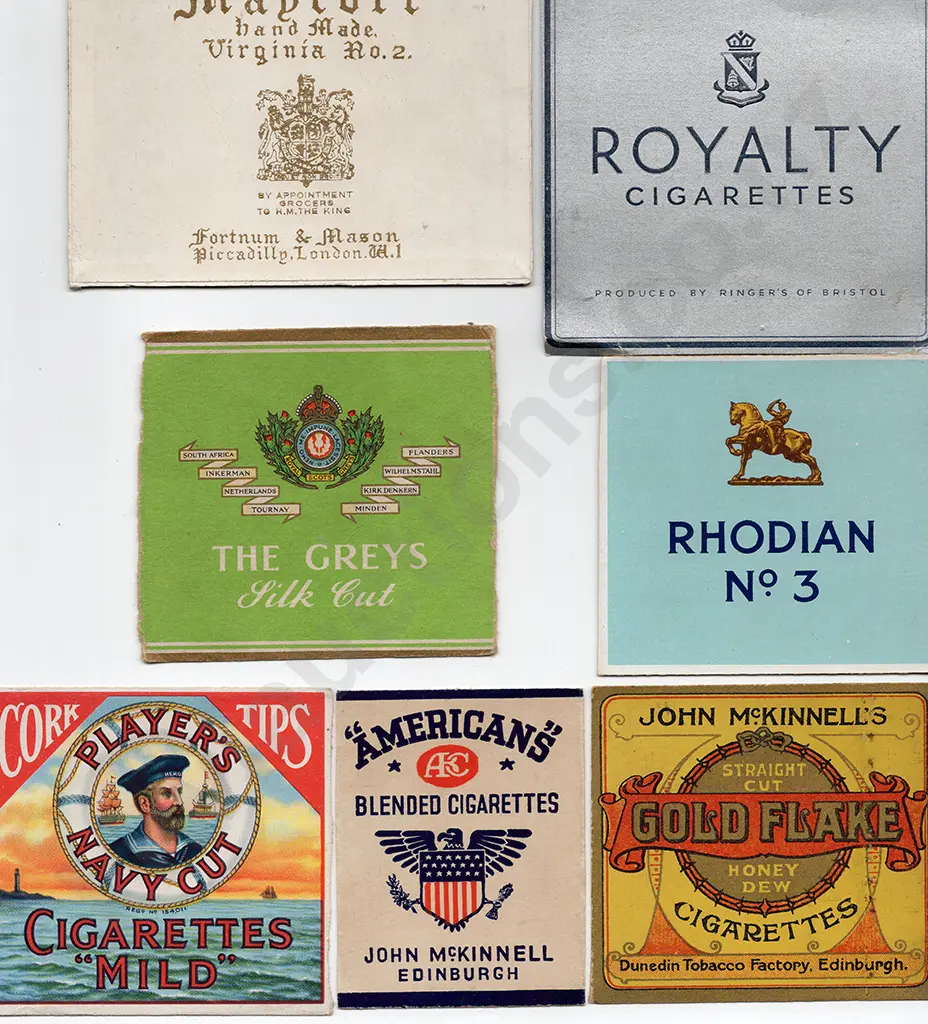 LARGE QUANTITY CIGARRETTE PACKET COVERS Image 1++