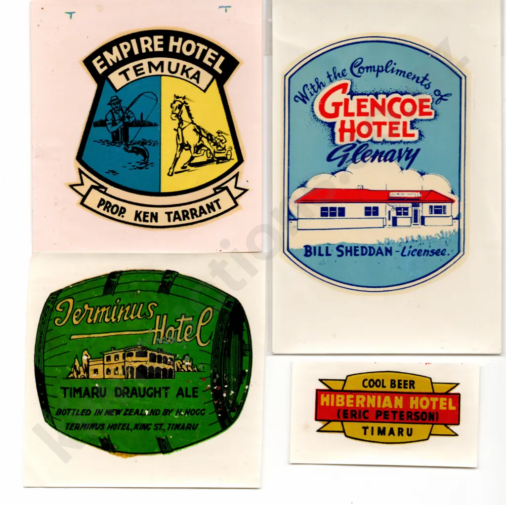 FLAGON DECAL PROMOTIONAL STICKERS - SOUTH CANTERBURY Image 1++
