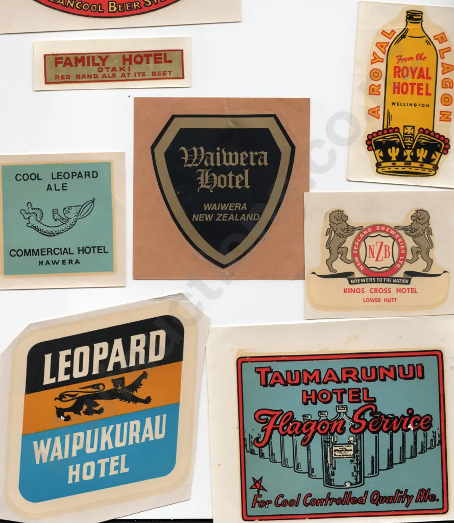 FLAGON DECAL PROMOTIONAL STICKERS - NORTH ISLAND Image 1++
