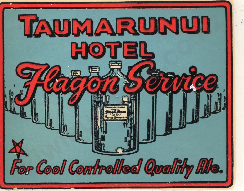 FLAGON DECAL PROMOTIONAL STICKERS - NORTH ISLAND Image 1++
