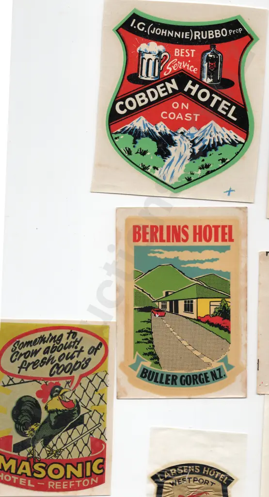 FLAGON DECAL PROMOTIONAL STICKERS - WESTCOAT SI Image 1++