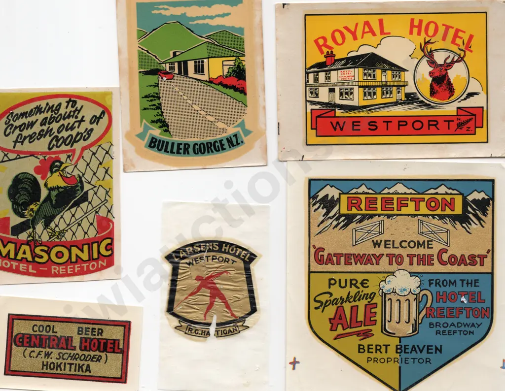 FLAGON DECAL PROMOTIONAL STICKERS - WESTCOAT SI Image 1++