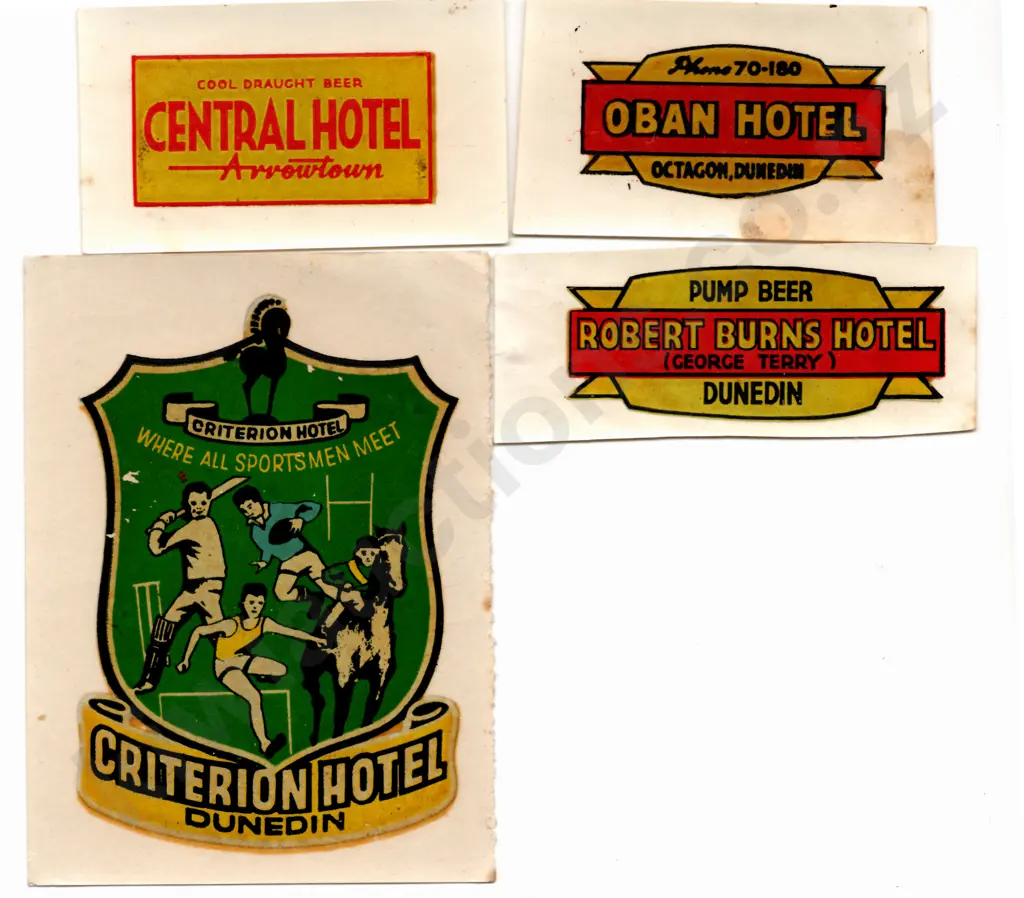 FLAGON DECAL PROMOTIONAL STICKERS - OTAGO/SOUTHLAND Image 1++