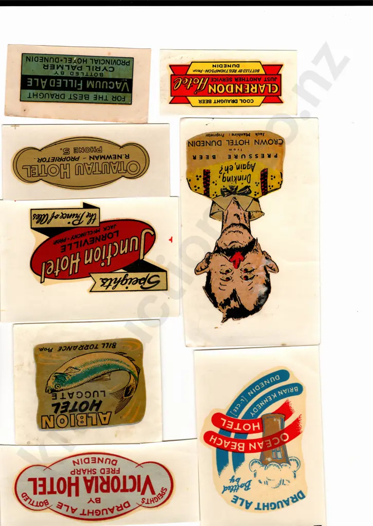 FLAGON DECAL PROMOTIONAL STICKERS - OTAGO/SOUTHLAND Image 1++