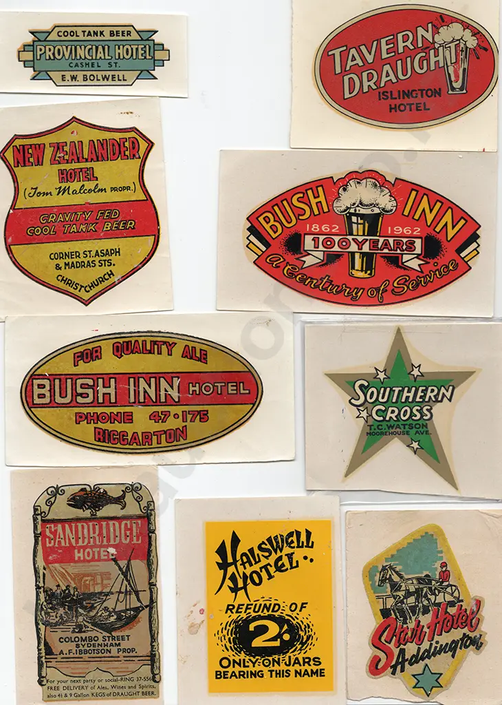 FLAGON DECAL PROMOTIONAL STICKERS - CHRISTCHURCH CITY Image 1++
