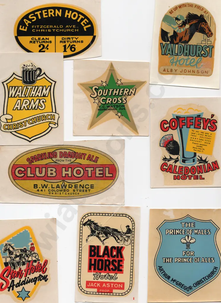 FLAGON DECAL PROMOTIONAL STICKERS - CHRISTCHURCH CITY Image 1++