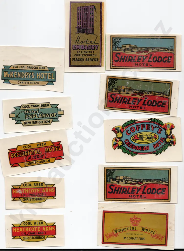 FLAGON DECAL PROMOTIONAL STICKERS - CHRISTCHURCH CITY Image 1++
