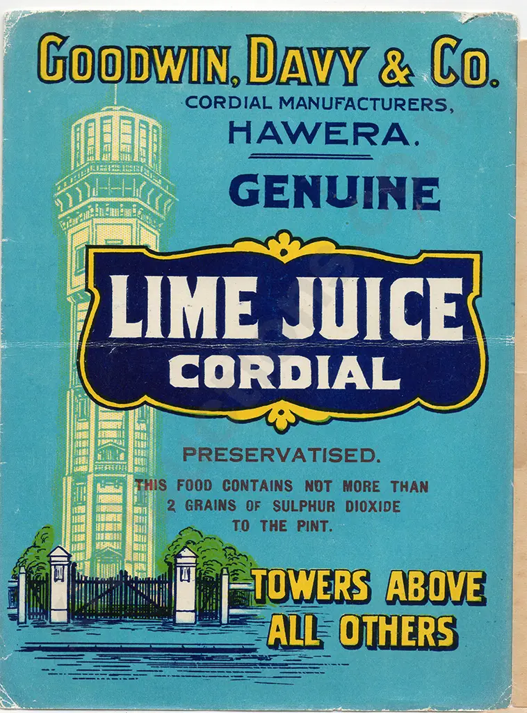 TARANAKI SOFT DRINKS LABELS Image 1++