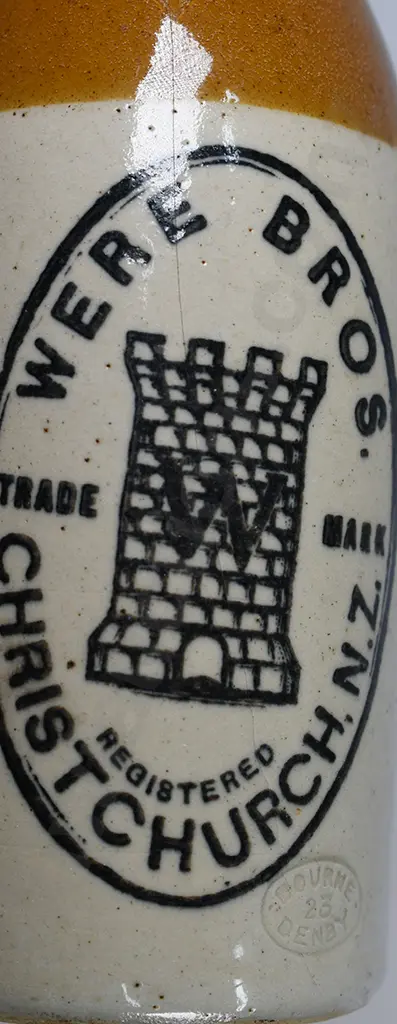 WERE BROS CHRISTCHURCH GINGER BEER, INTERNAL THREAD Image 1++