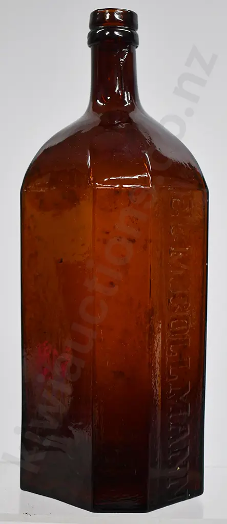 HOSTETTERS STOMACH BITTERS, BOLLMANN LIQUEUR BOTTLE Image 1++