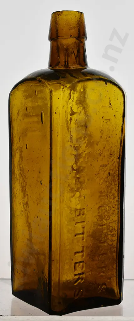 HOSTETTERS STOMACH BITTERS, BOLLMANN LIQUEUR BOTTLE Image 1++