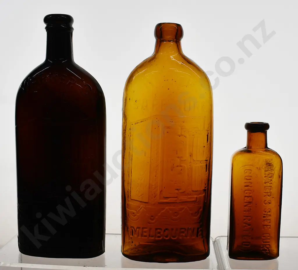 WARNER'S SAFE CURE BOTTLES Image 1++