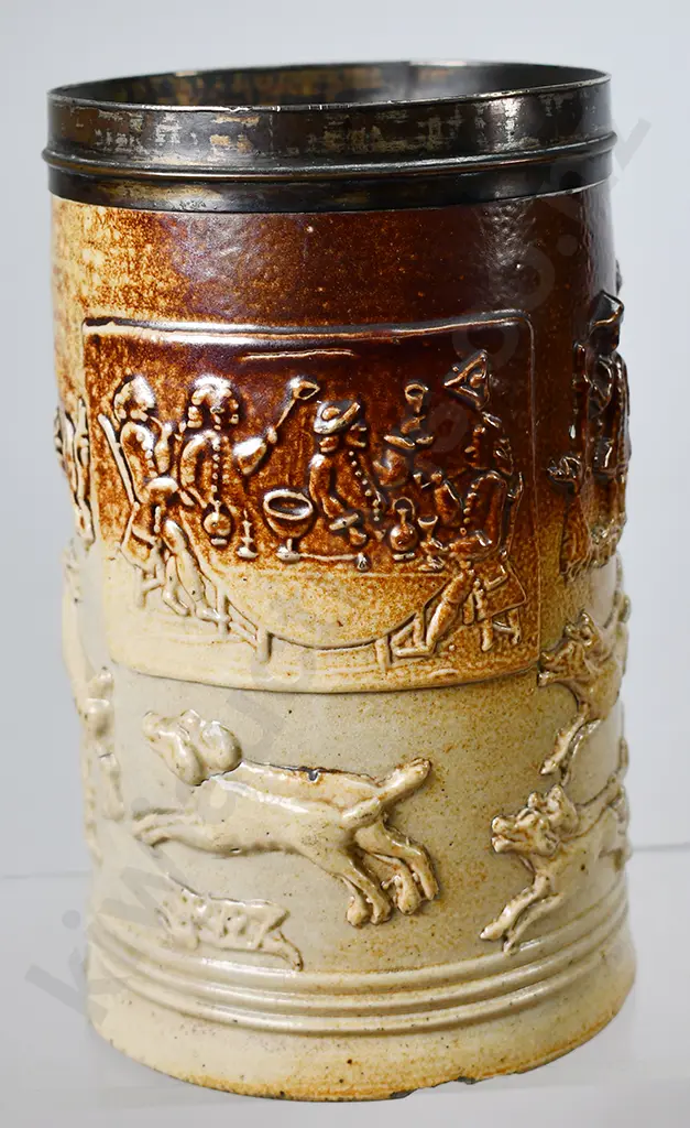SALTGLAZED STONEWARE TANKARD Image 1++