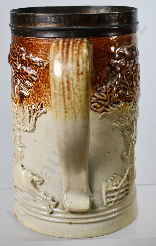 SALTGLAZED STONEWARE TANKARD Image 1++