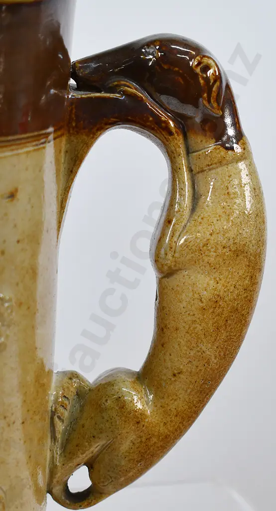 SALTGLAZED DOUBLE HANDLE LOVING CUP Image 1++