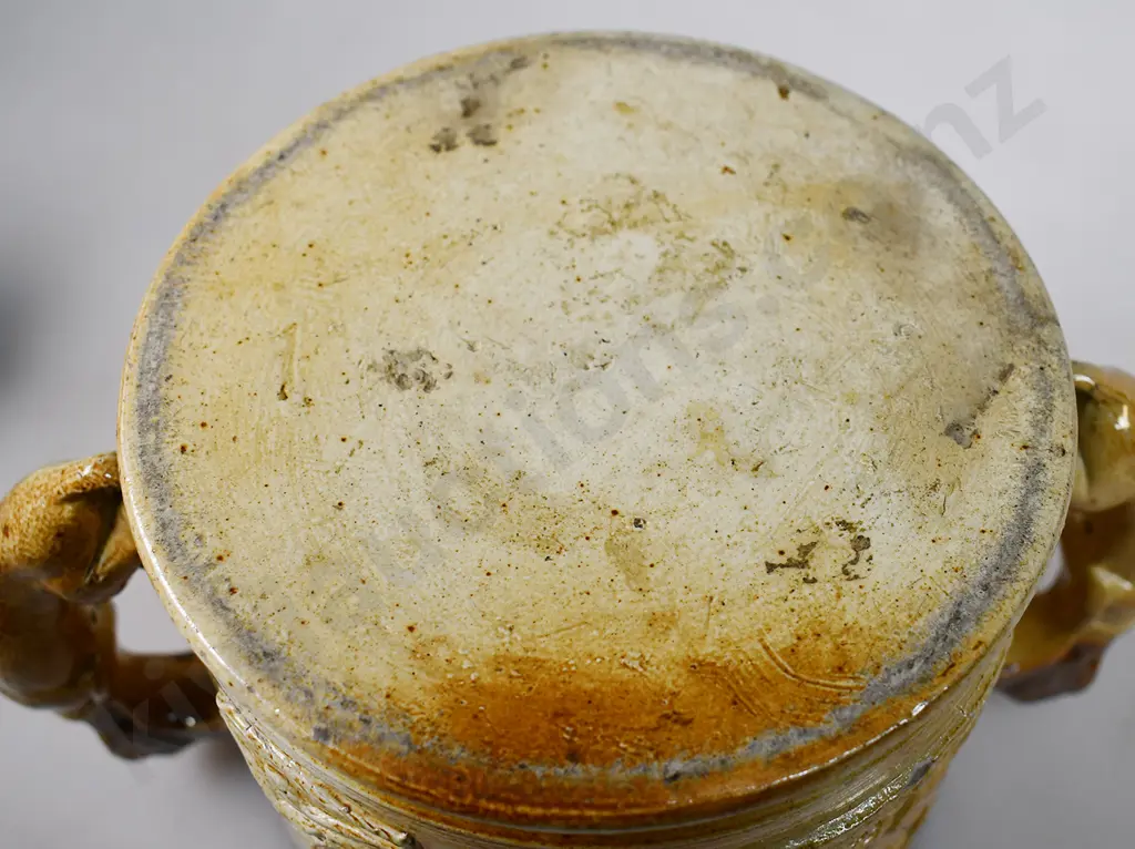 SALTGLAZED DOUBLE HANDLE LOVING CUP Image 1++