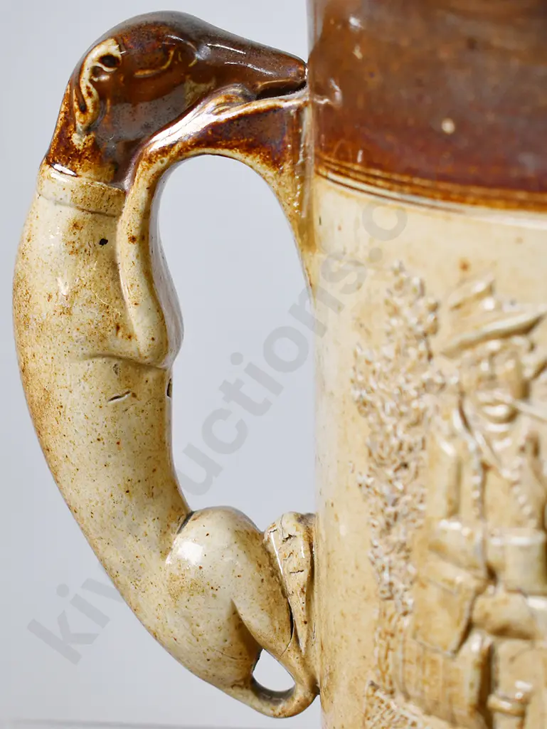 SALTGLAZED DOUBLE HANDLE LOVING CUP Image 1++