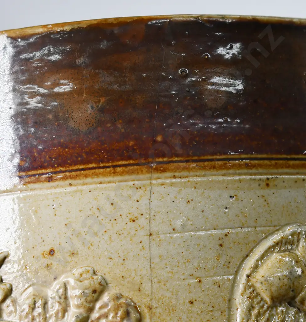 SALTGLAZED DOUBLE HANDLE LOVING CUP Image 1++