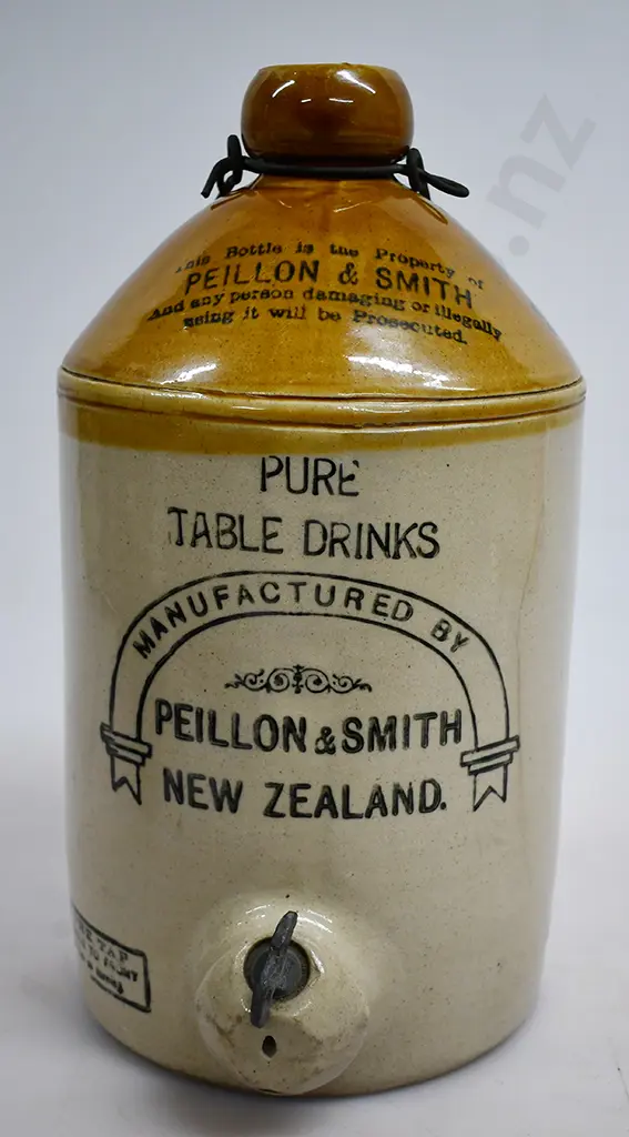 PEILLON & SMITH NEW ZEALAND STONE JAR Image 1++