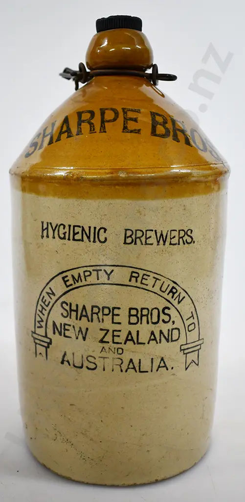 SHARPE BROS AUSTRALIA & NEW ZEALAND STONE JAR Image 1++