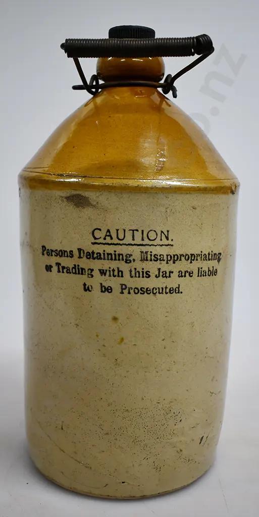 SHARPE BROS AUSTRALIA & NEW ZEALAND STONE JAR Image 1++