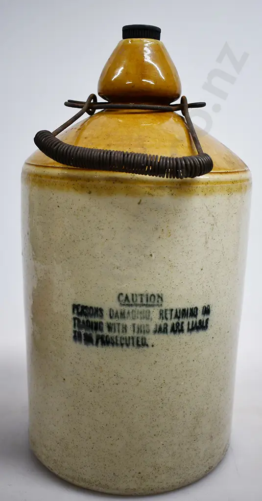 SHARPE BROS AUSTRALIA & NEW ZEALAND STONE JAR Image 1++