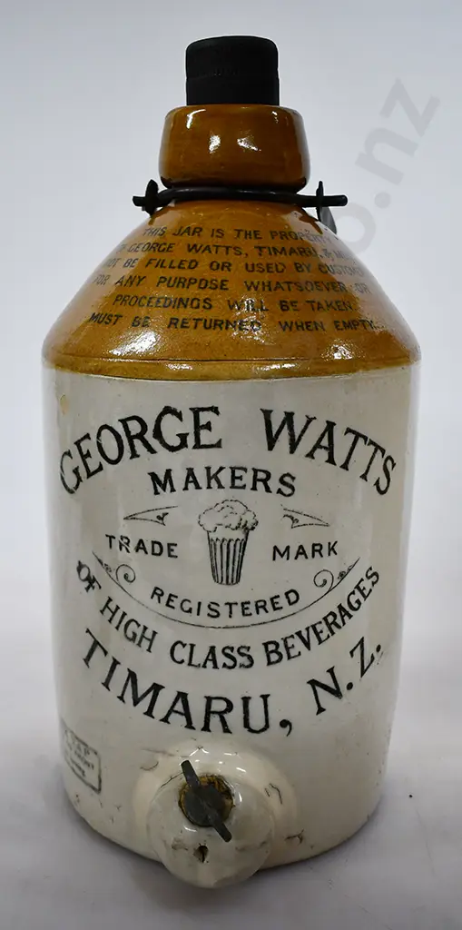 WATTS TIMARU STONE JAR Image 1++