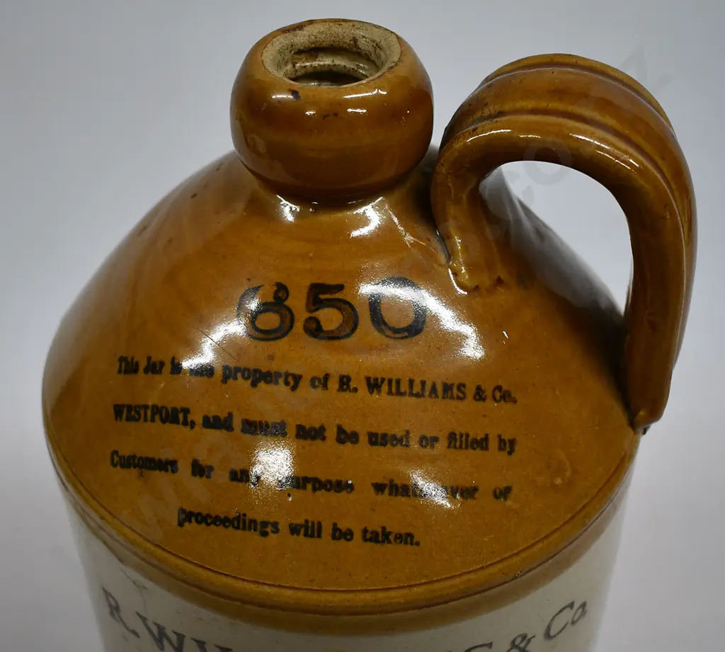 WILLIAMS WESTPORT STONE JAR Image 1++