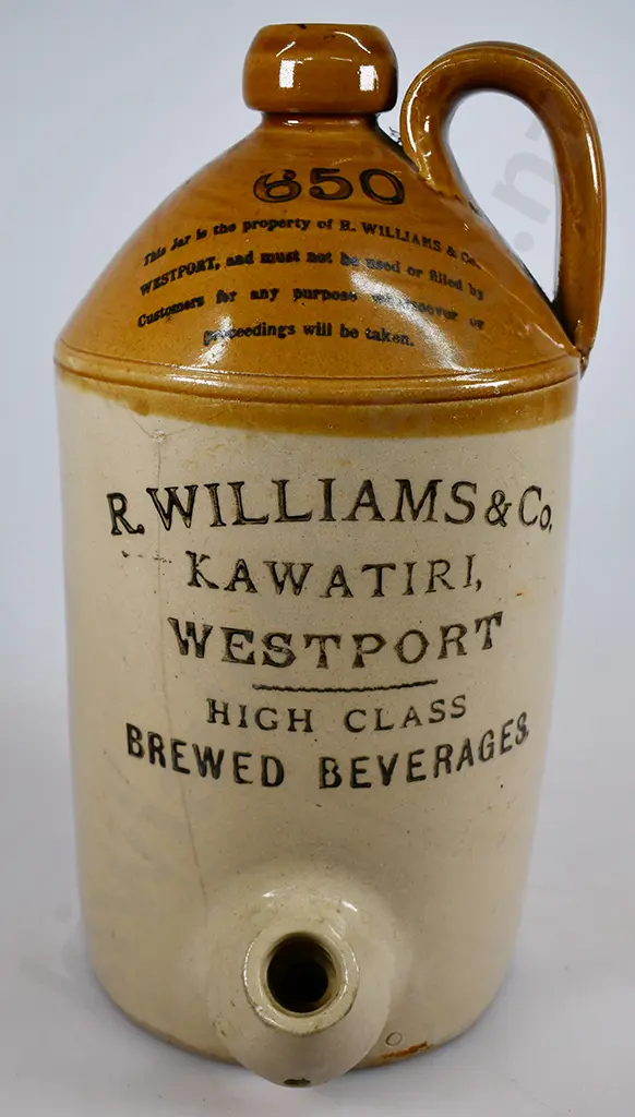 WILLIAMS WESTPORT STONE JAR Image 1++