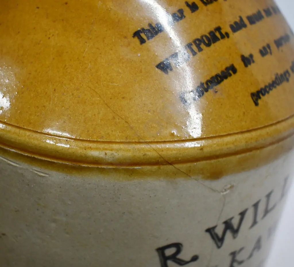 WILLIAMS WESTPORT STONE JAR Image 1++