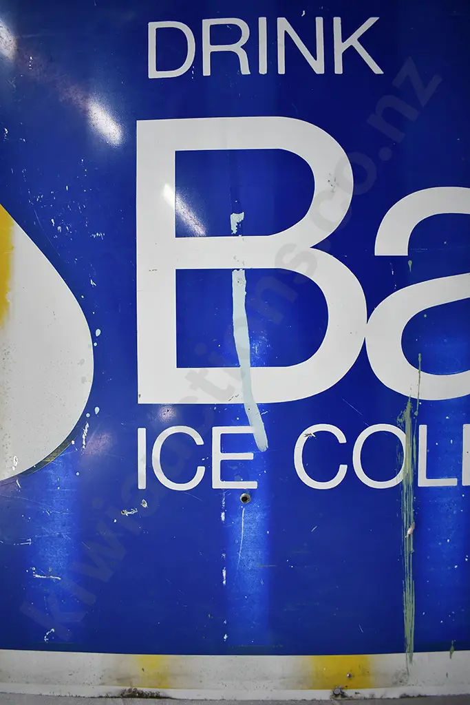 BALLINS ADVERTISING TIN SIGN Image 1++