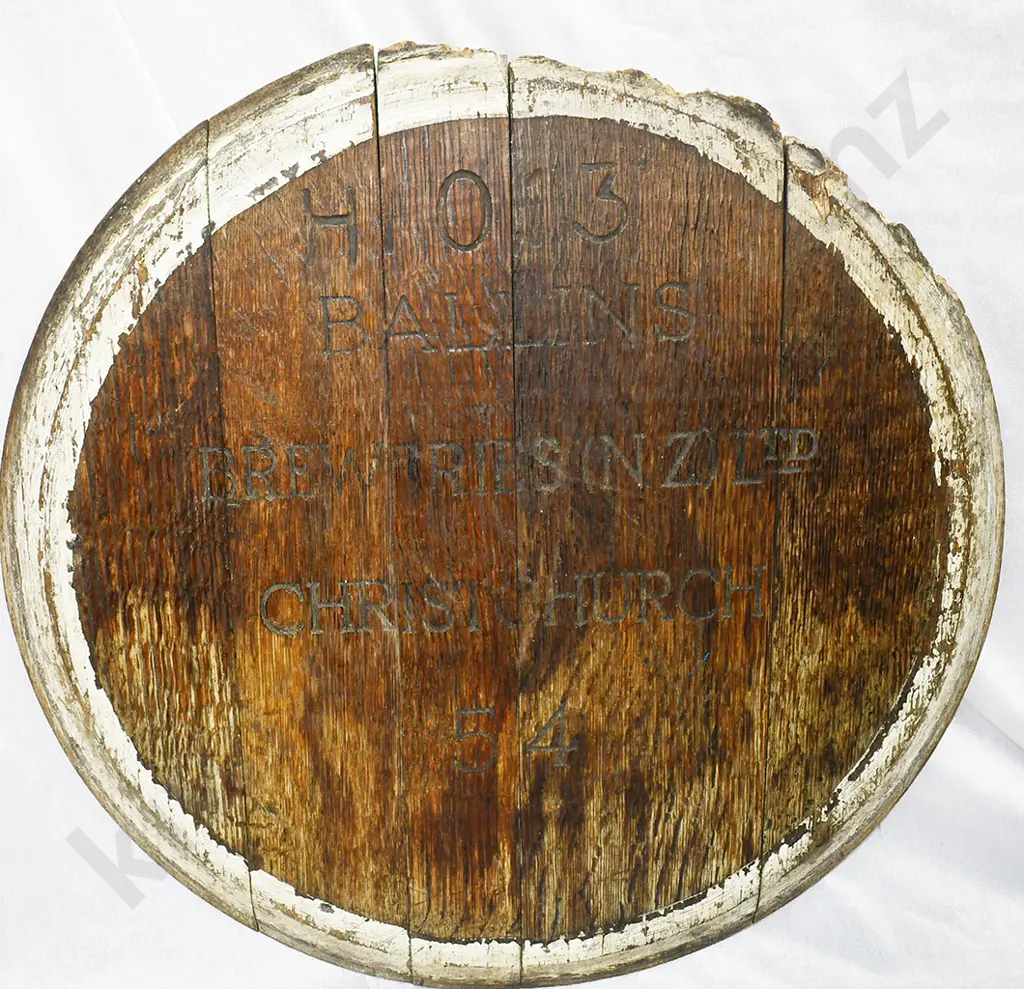 BALLINS BREWERIES BARREL END Image 1++