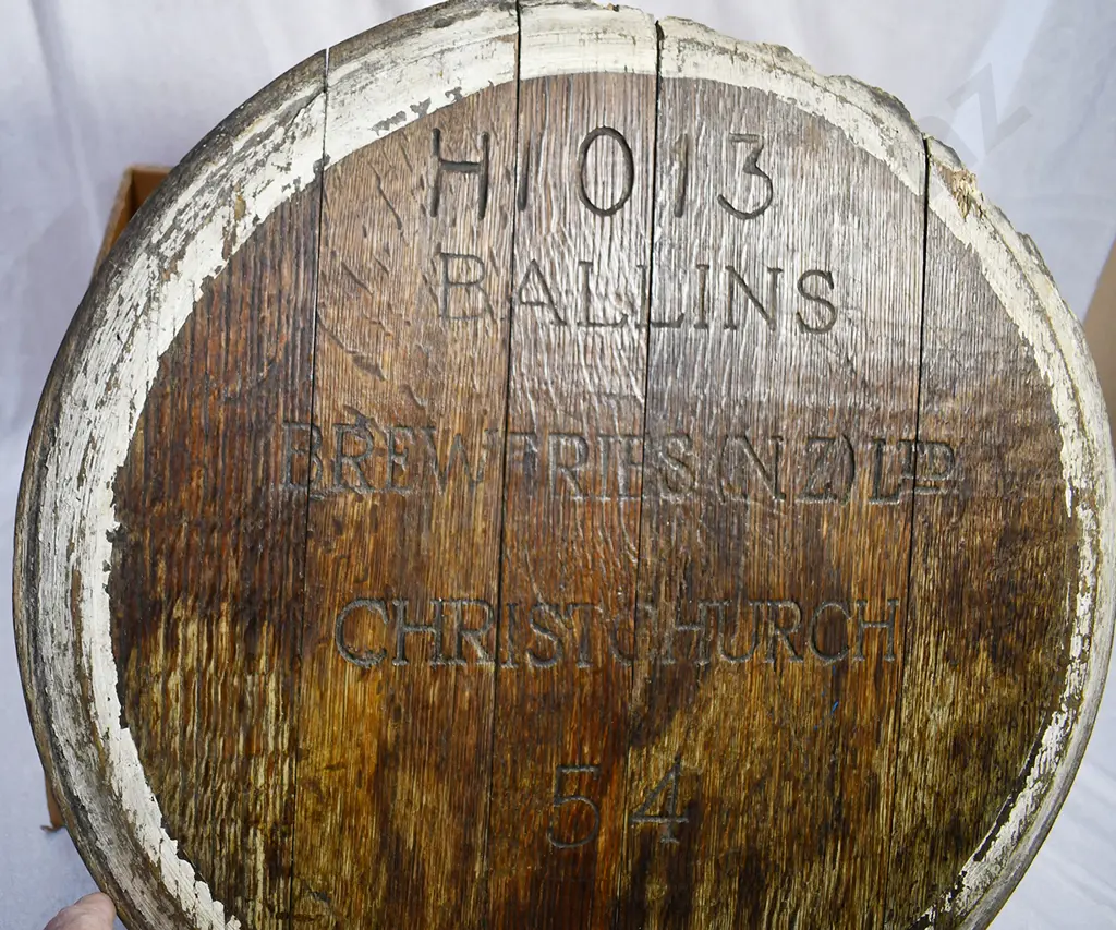 BALLINS BREWERIES BARREL END Image 1++