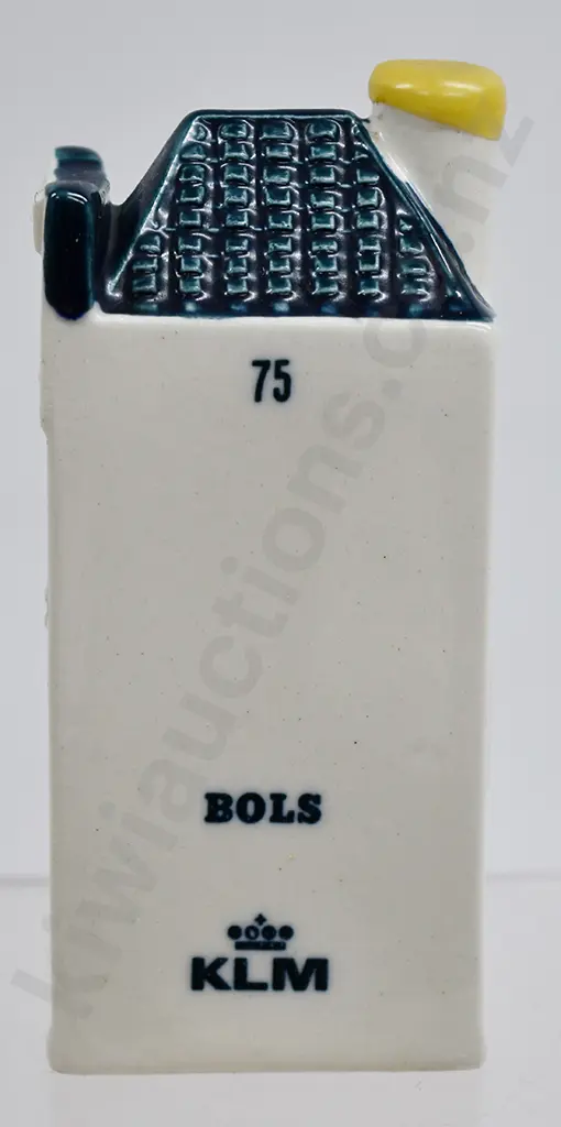 BOLS KLM BLUE DELFT HOUSE NO.75 Image 1++