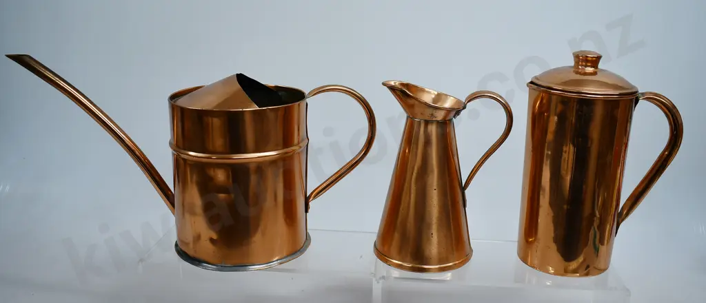 COPPER WATERING CAN, JUGS Image 1++