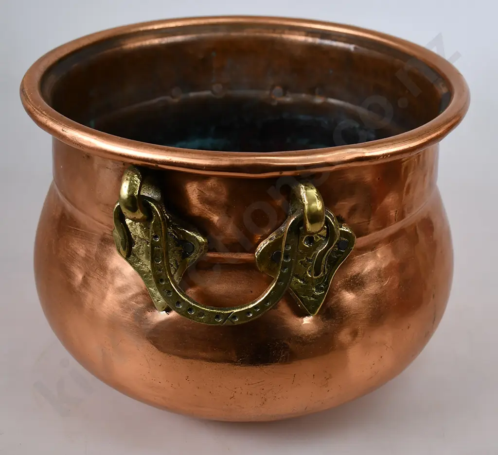 COPPER & BRASS CAULDRON Image 1++