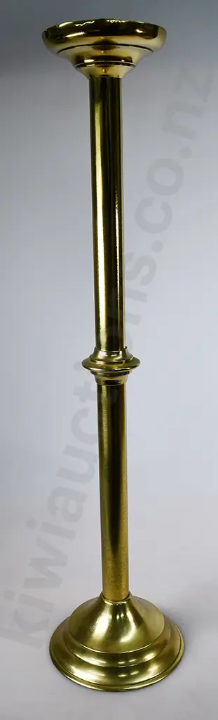 BRASS CANDLESTICK 690mm TALL Image 1++