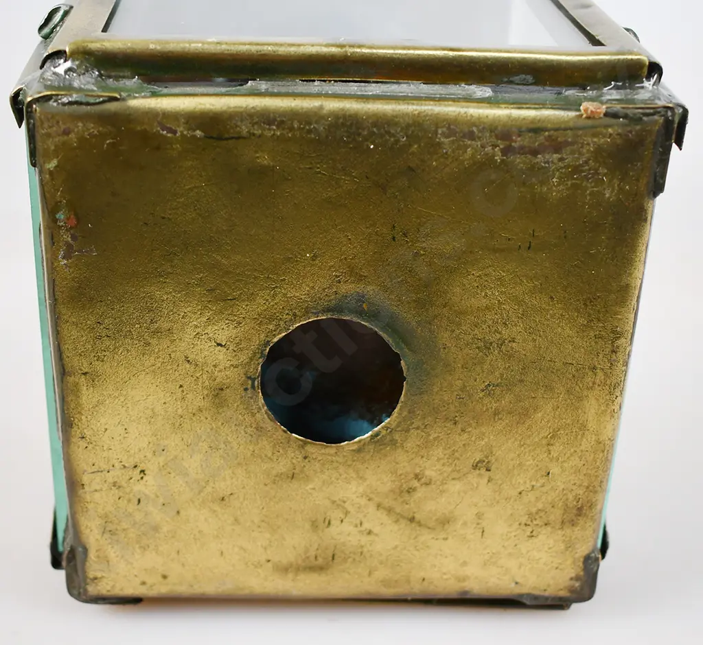 BRASS HANGING CAGE NZR OIL LAMP Image 1++