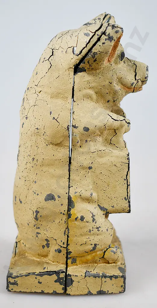 CAST METAL PIGGY BANK Image 1++