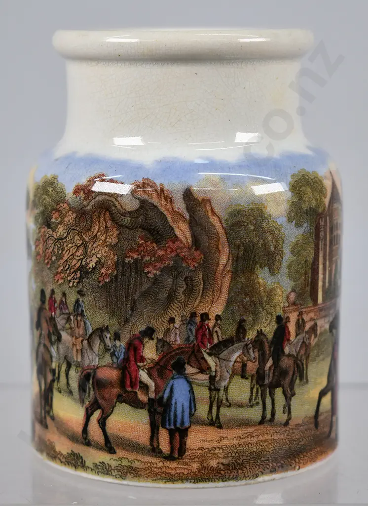 MEET OF THE FOXHOUNDS PRATT POT Image 1++